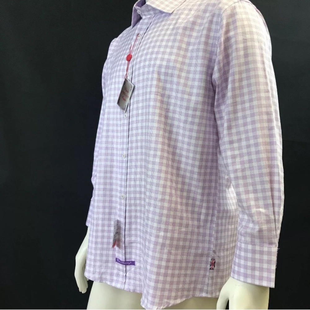 English Laundry Mens Dress Shirt Spread Collar - Picture 4 of 8